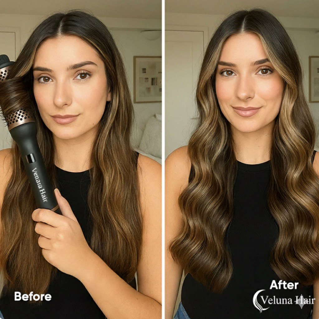 Thermal Styling Brush - VelunaHair